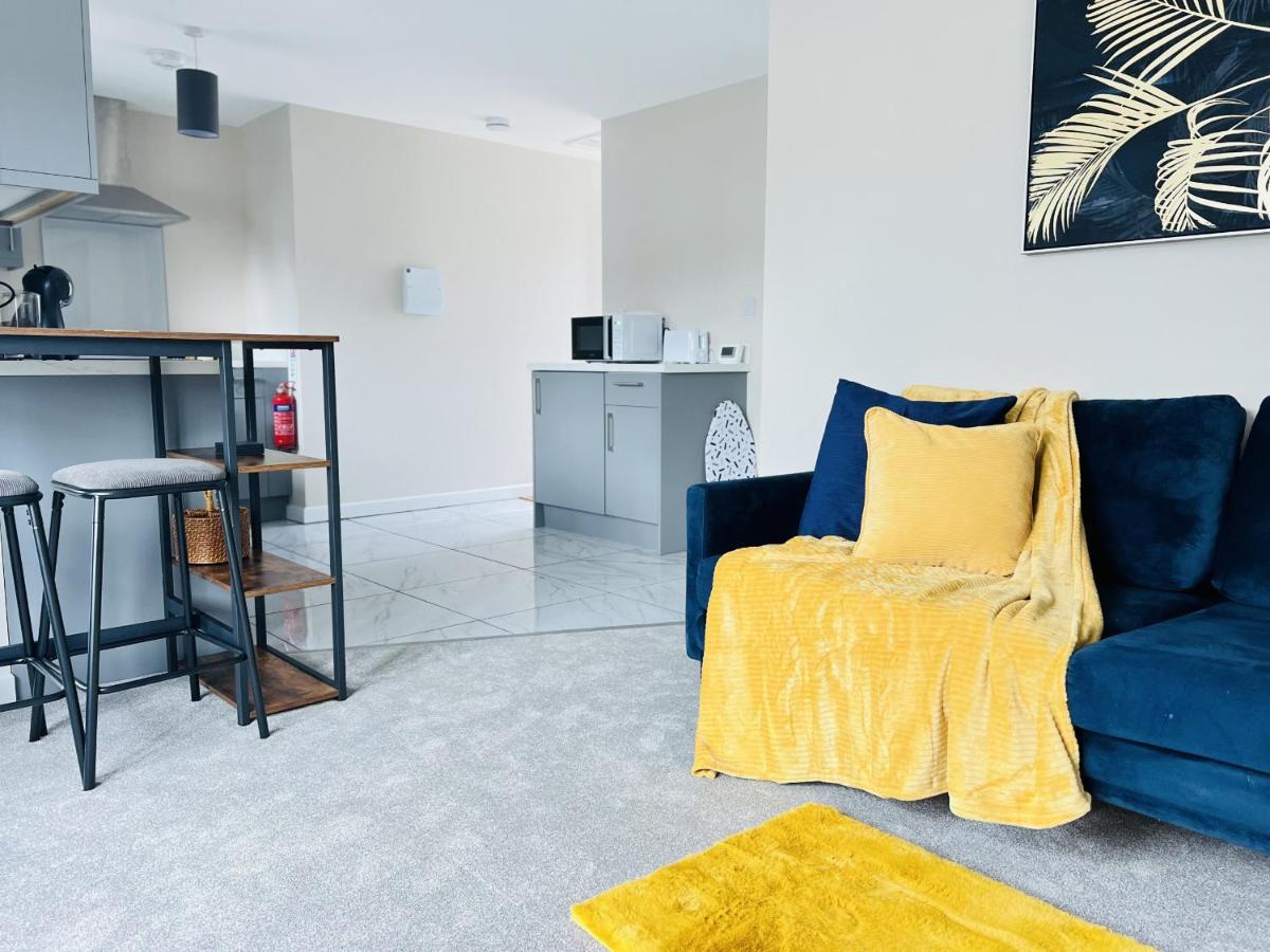 Brand New 1 Bed Apartment, 5Min Walk To Racing & Main Strip, With Electric Parking Bay & Terrace Long Stay Work Contractor Leisure - Citrine Newmarket  Luaran gambar